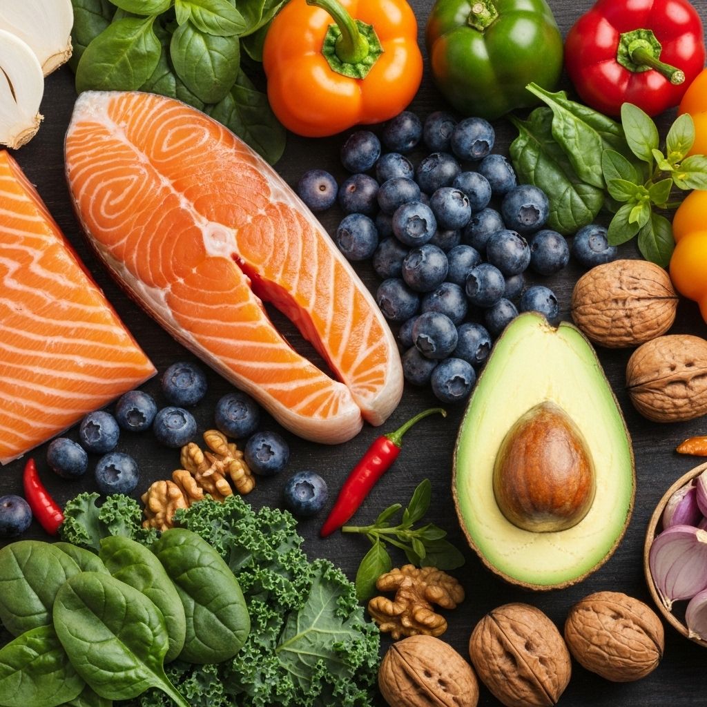 Mental health supporting foods